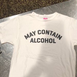 Buddy Love “May Contain Alcohol” shirt